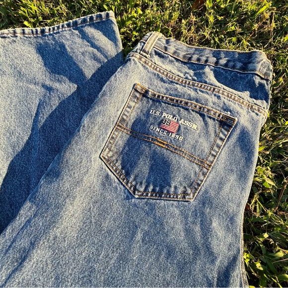 U.S. Polo Assn. Other - Vintage Y2K U.S. Polo Assn. Blue Men's Jeans 38x30